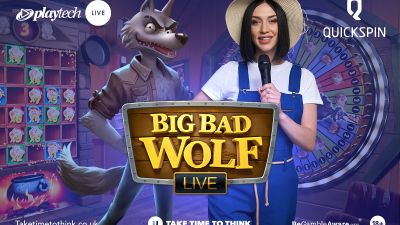 Big Bad Wolf Live: Quickspin and Playtech stir the waters of Live Casino Gaming